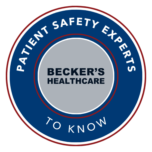 Logo for Becker's Healthcare for Patient Safety Experts to Know