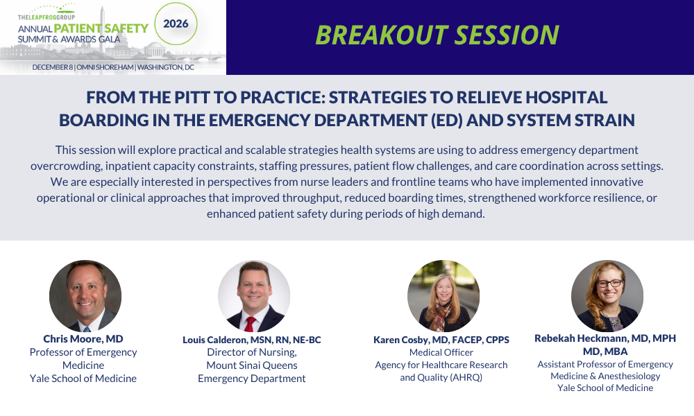 Breakout: From the Pitt to the Practice: Strategies to Relieve Hospital Boarding in the Emergency Department and System Strain Breakout: From the Pitt to the Practice: Strategies to Relieve Hospital Boarding in the Emergency Department and System Strain